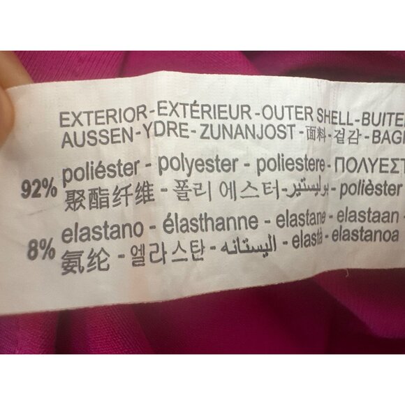 2/$30 ZARA Hot Pink Small Asymmetrical One Shoulder Bodysuit - Picture 5 of 12